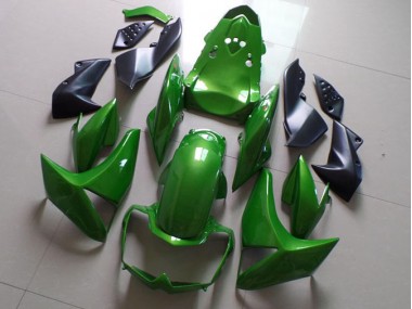 Best 2007-2009 Green Kawasaki Z1000 Motorcycle Bodywork