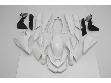 Best 2007-2009 White Kawasaki Z1000 Motorcyle Fairings