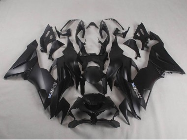 Best 2019-2023 Black Kawasaki ZX6R Replacement Fairings