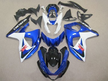 Best 2009-2016 Blue White Suzuki GSXR1000 Motorcycle Fairings & Bodywork