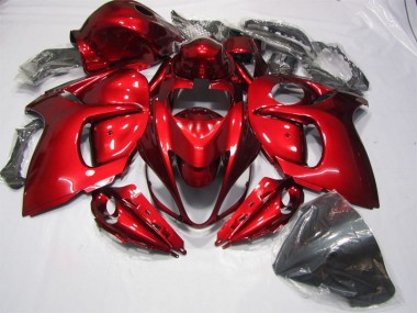 Best 2008-2019 Red Suzuki GSXR1300 Hayabusa Motorcycle Fairings Kit