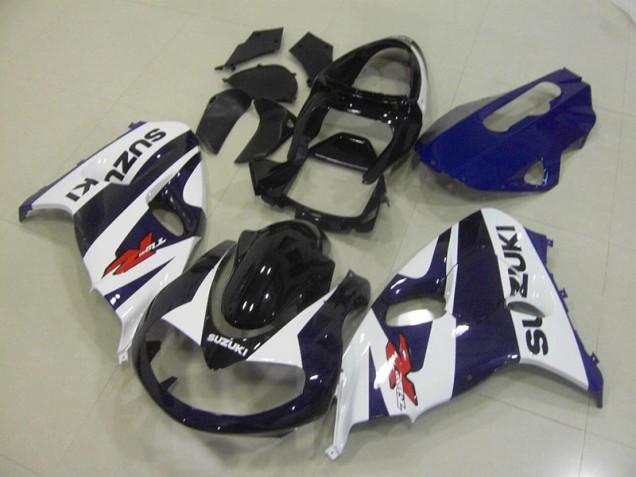 Best 1998-2003 Blue White Suzuki TL1000R Motorbike Fairings