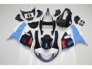 Best 1998-2003 Blue White Suzuki TL1000R Motorcycle Fairing Kits