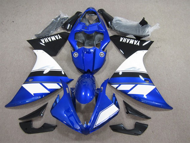 Best 2009-2011 Blue White Yamaha YZF R1 Motorcylce Fairings