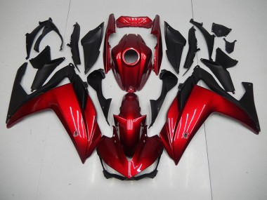 Best 2015-2022 Red Black Yamaha YZF R3 Motorbike Fairing